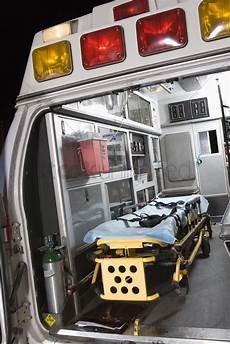 Stretcher In Ambulance