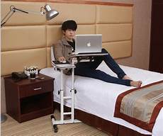 Hospital Adjustable Bedside Table