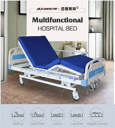Three Adjustable Mechanical Hospital Beds